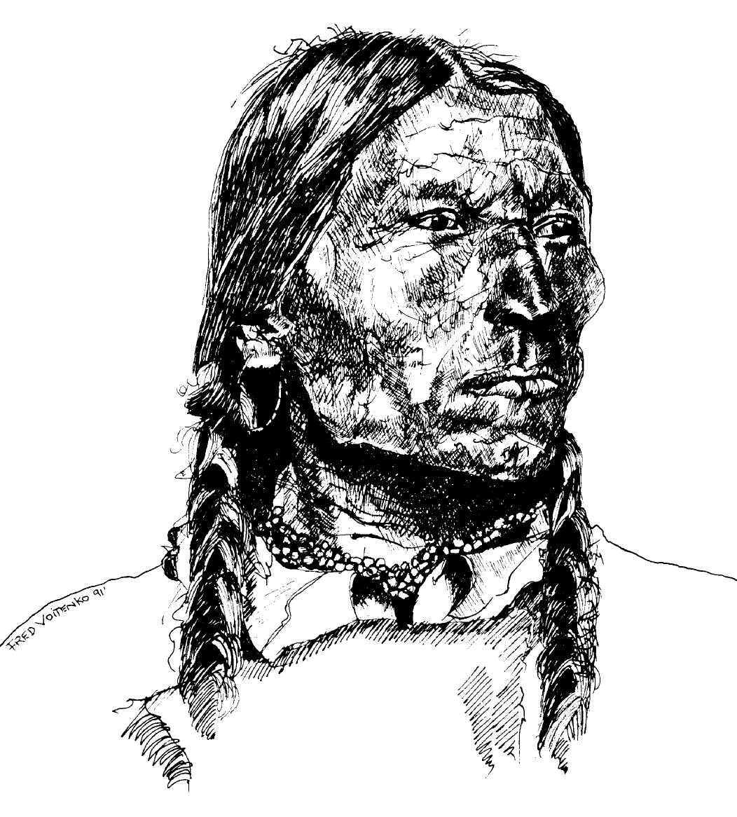 Pen and Ink Art Work by Fred Voitenko